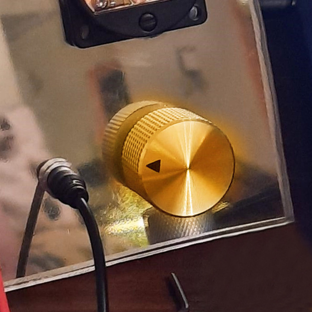 Knob Aluminum - Aluminium knoppen voor elektrische gitaren, basgitaren