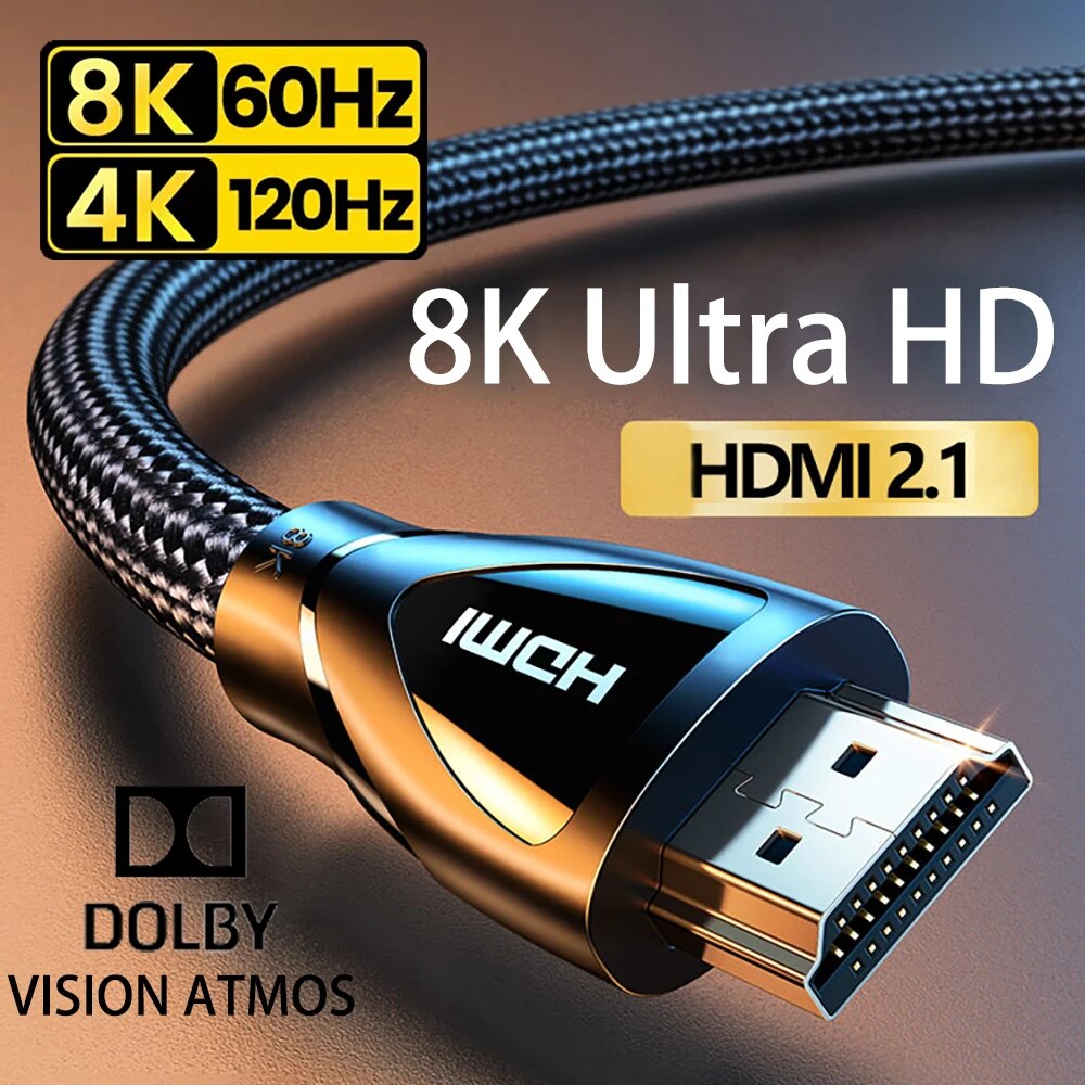 Mdi Cable - HDMI-Compatibele 2.1 Kabel Ultra Hoge Snelheid