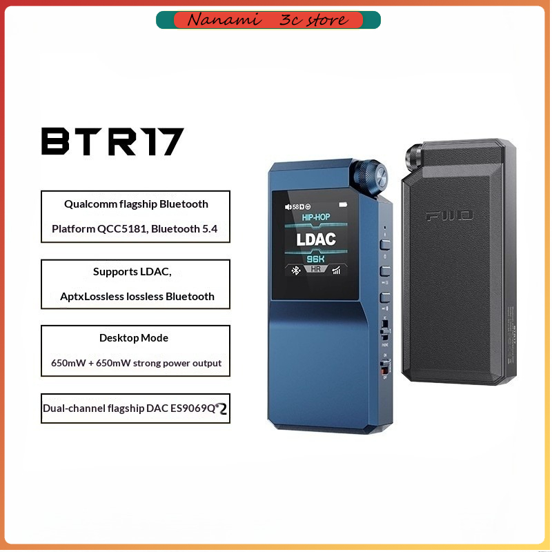 Sbc Audio Amplifier - FiiO BTR17 Draagbare Bluetooth-decodering Koptelefoon Eindversterker