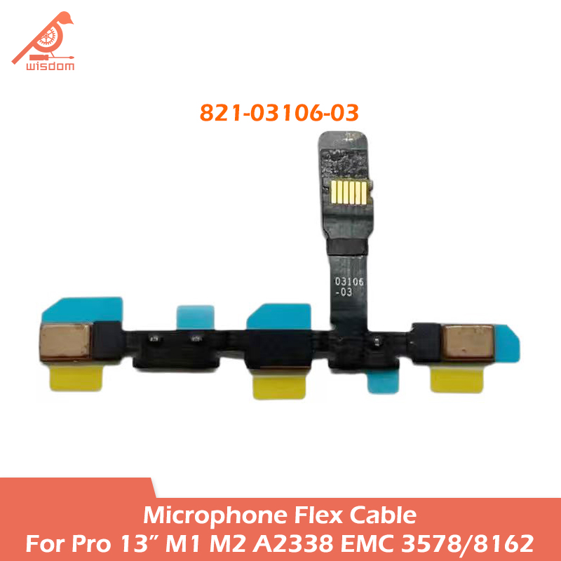Ribbon Microphone - Laptopmicrofoon Flex Ribbon-kabel 821-03106-03 voor Macbook