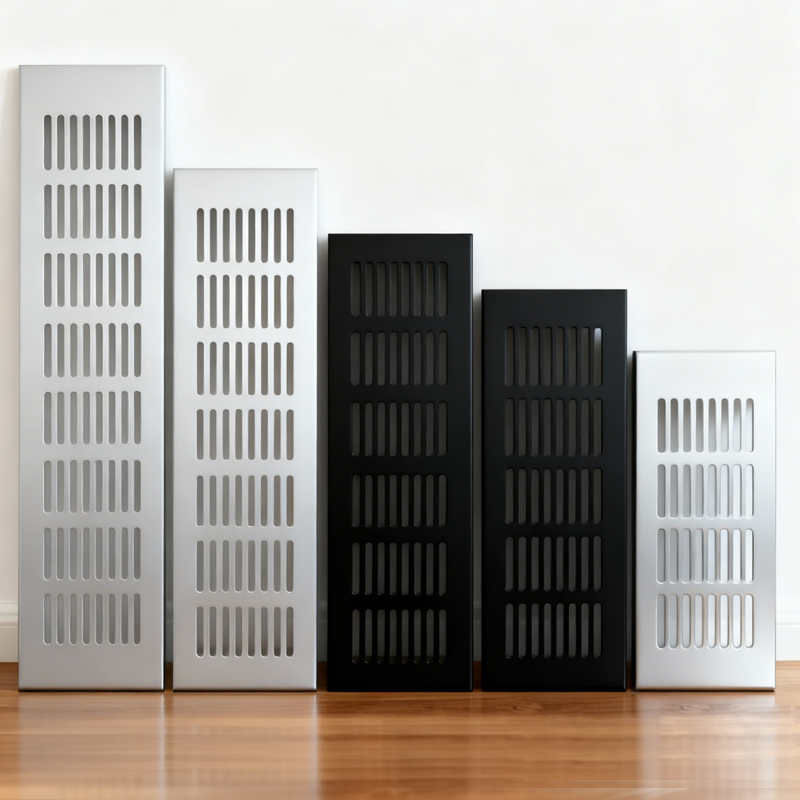 Ventilation Grille Aluminum - 50/80Mm Breed Vents Geperforeerde Plaat Aluminium