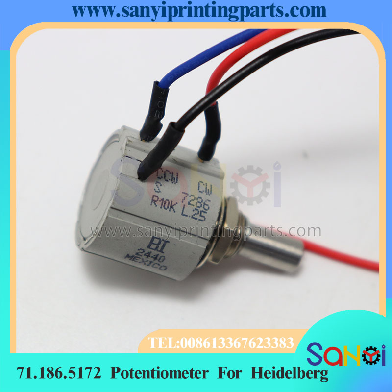 Potentiometer 10K - 1 stuk Heidelberg Kabel Potentiometer 71.186.5172