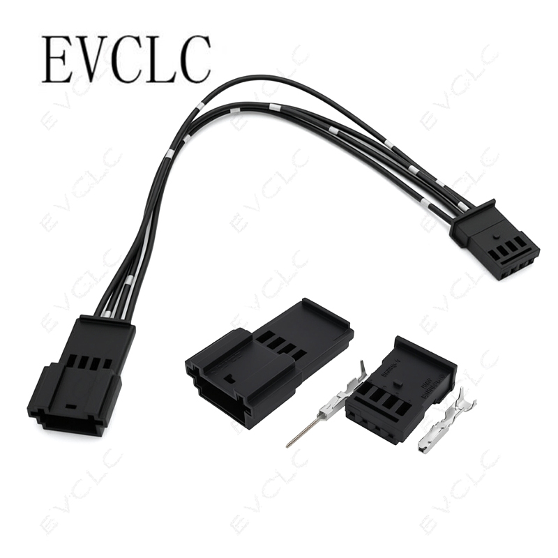 Tweeter - 1 set auto 4-pins waterdichte kabelboomconnector