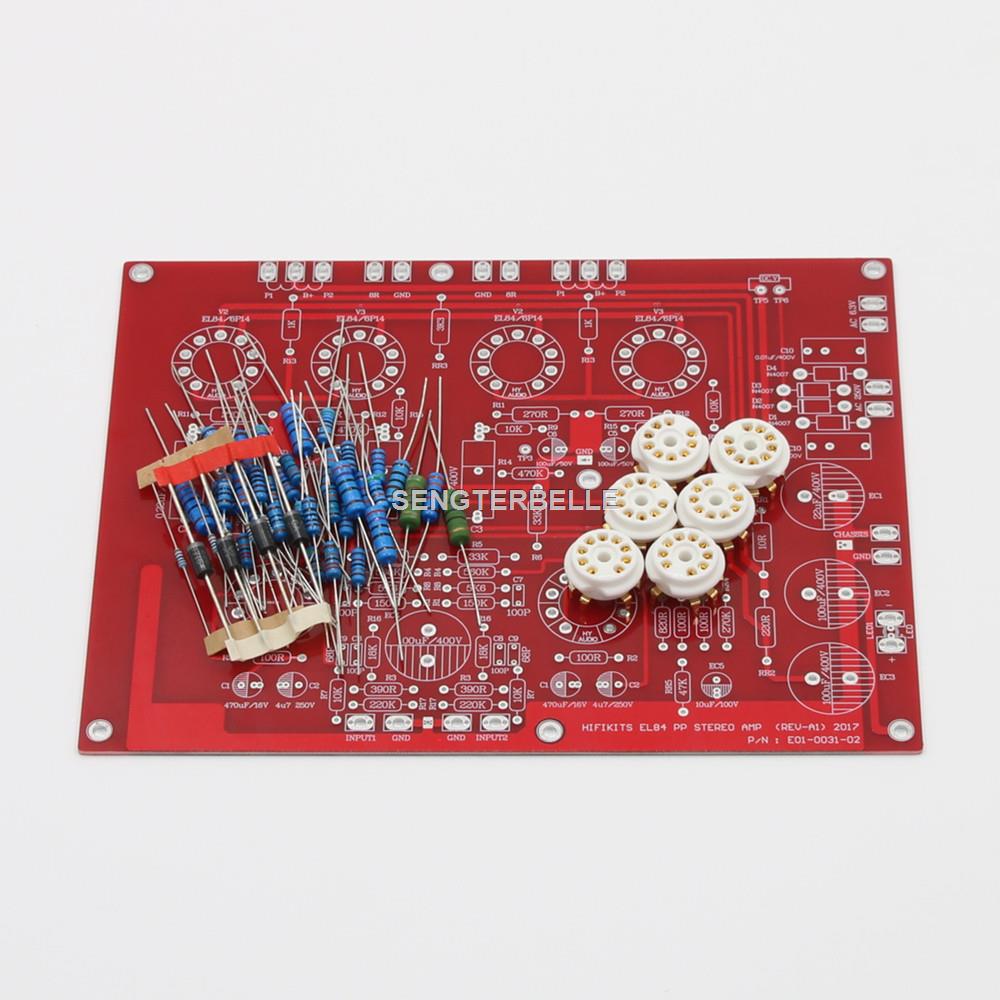 HiFi EL84 + ECF80 Stereo Push- - Audio Amplifier Board recensie en prijs