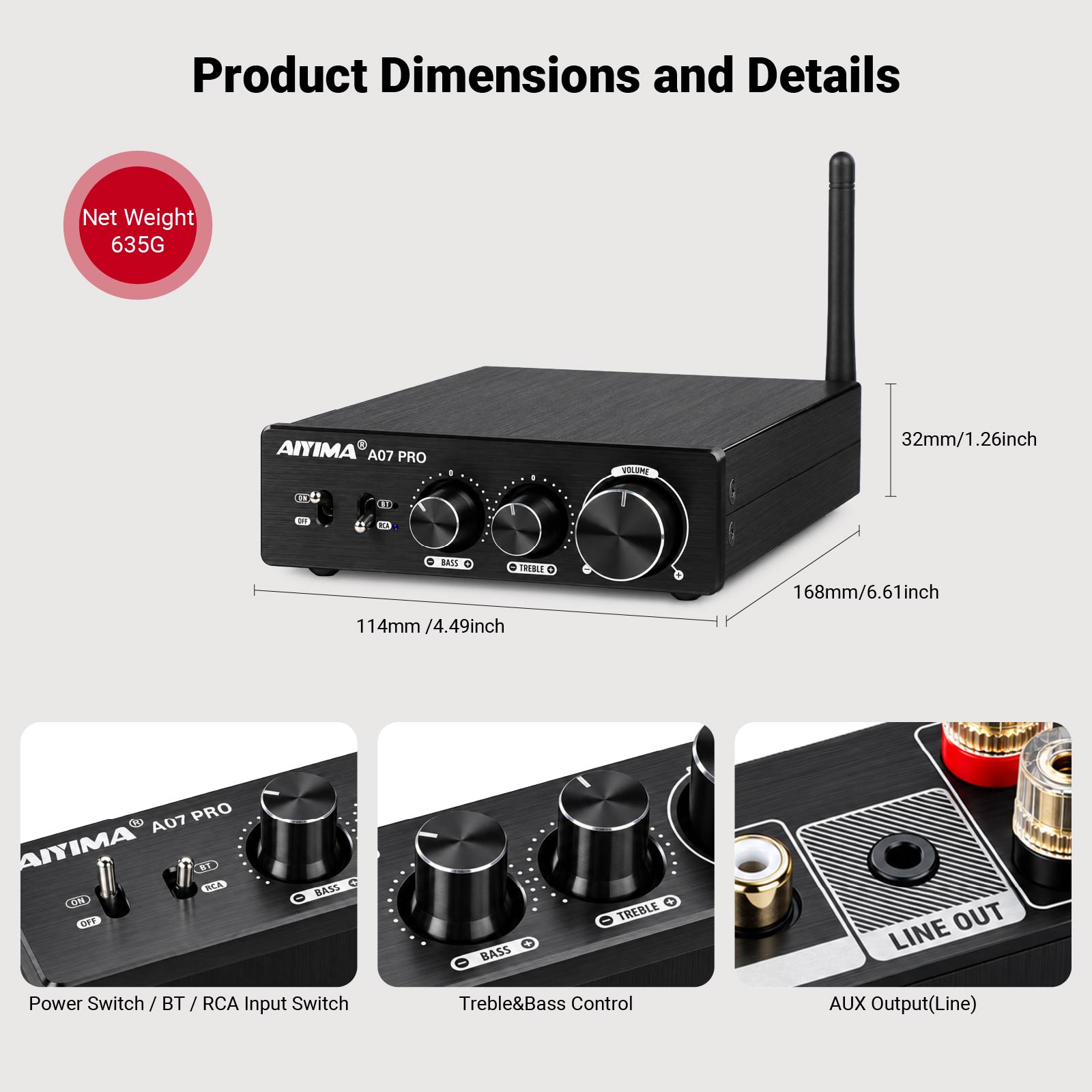 AIYIMA A07 PRO Bluetooth Verst - Es9018 Dac recensie en prijs