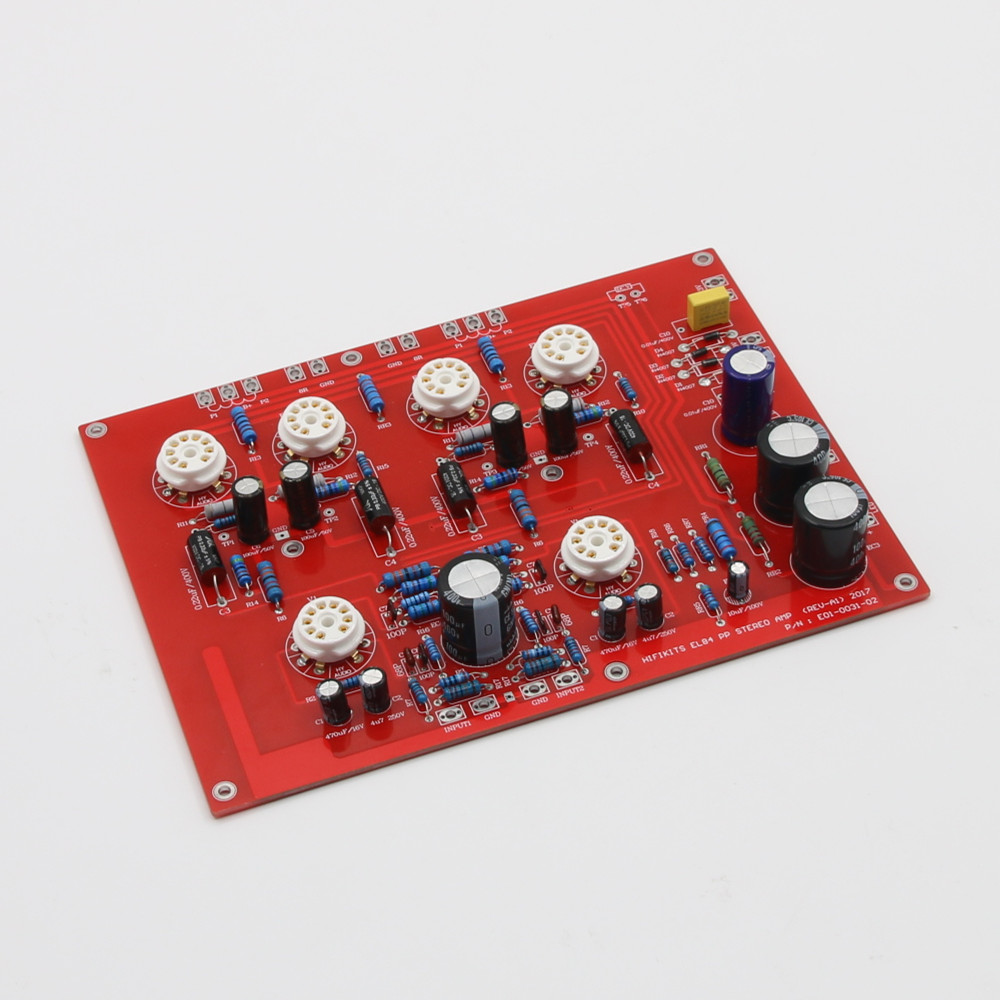 HiFi EL84+ECF80 Stereo Push-Pu - Audio Amplifier Board recensie en prijs