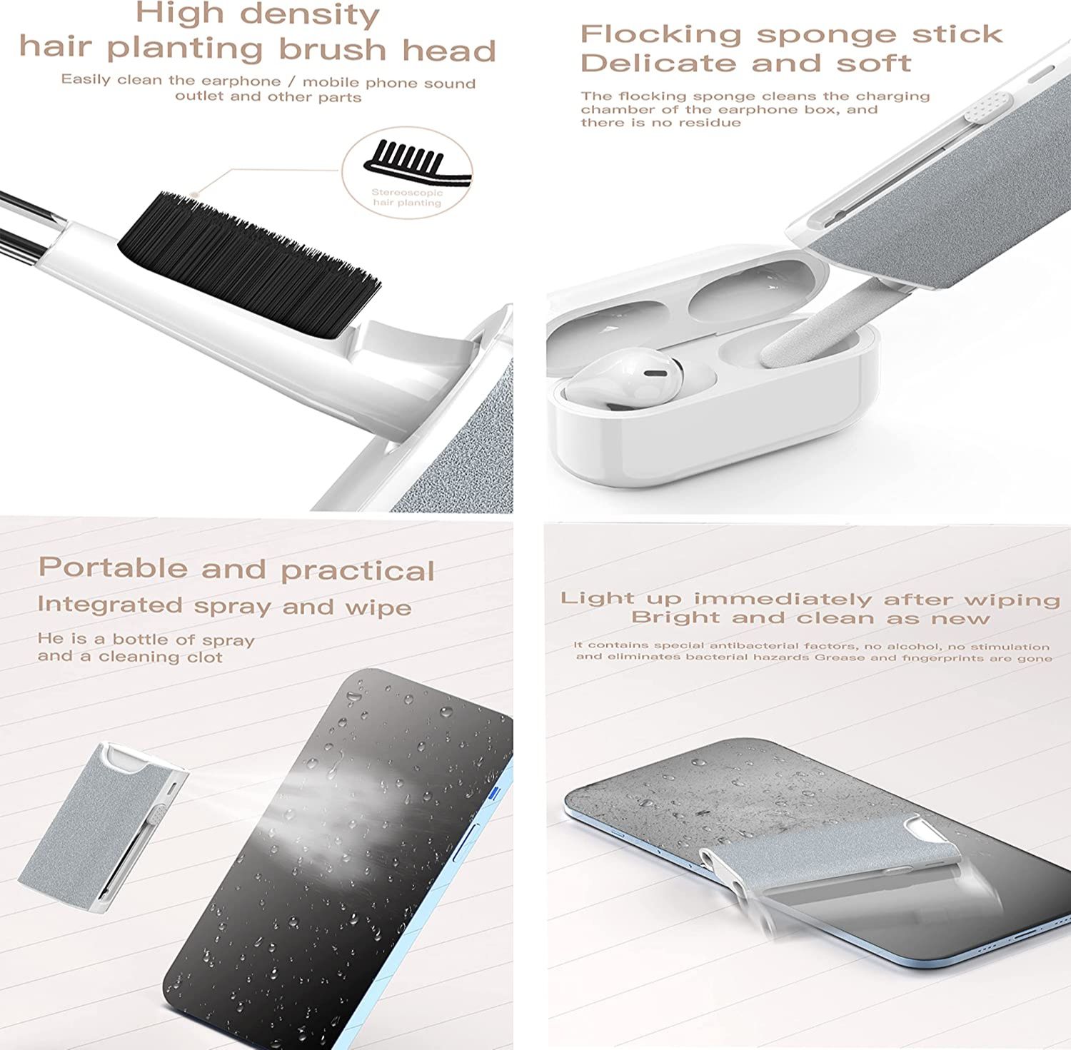 5-in-1 oortelefoonreiniger Bor - Diy Headphone recensie en prijs