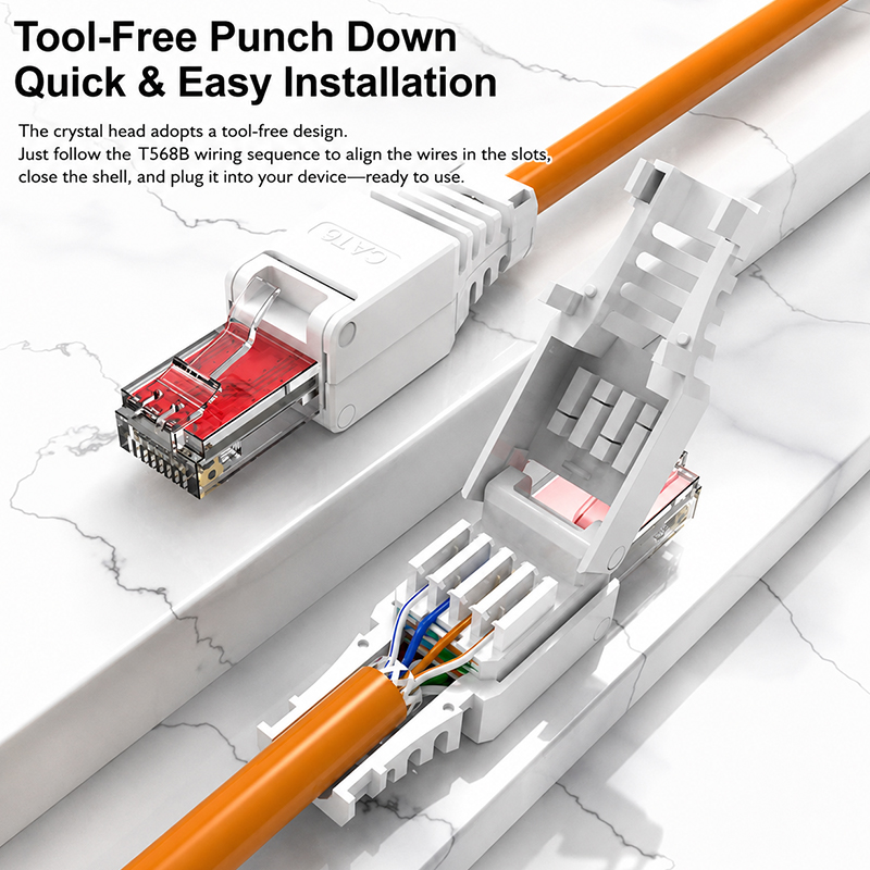 Gigabit Tool Free RJ45 CAT6 Co - Rj45 Jack recensie en prijs