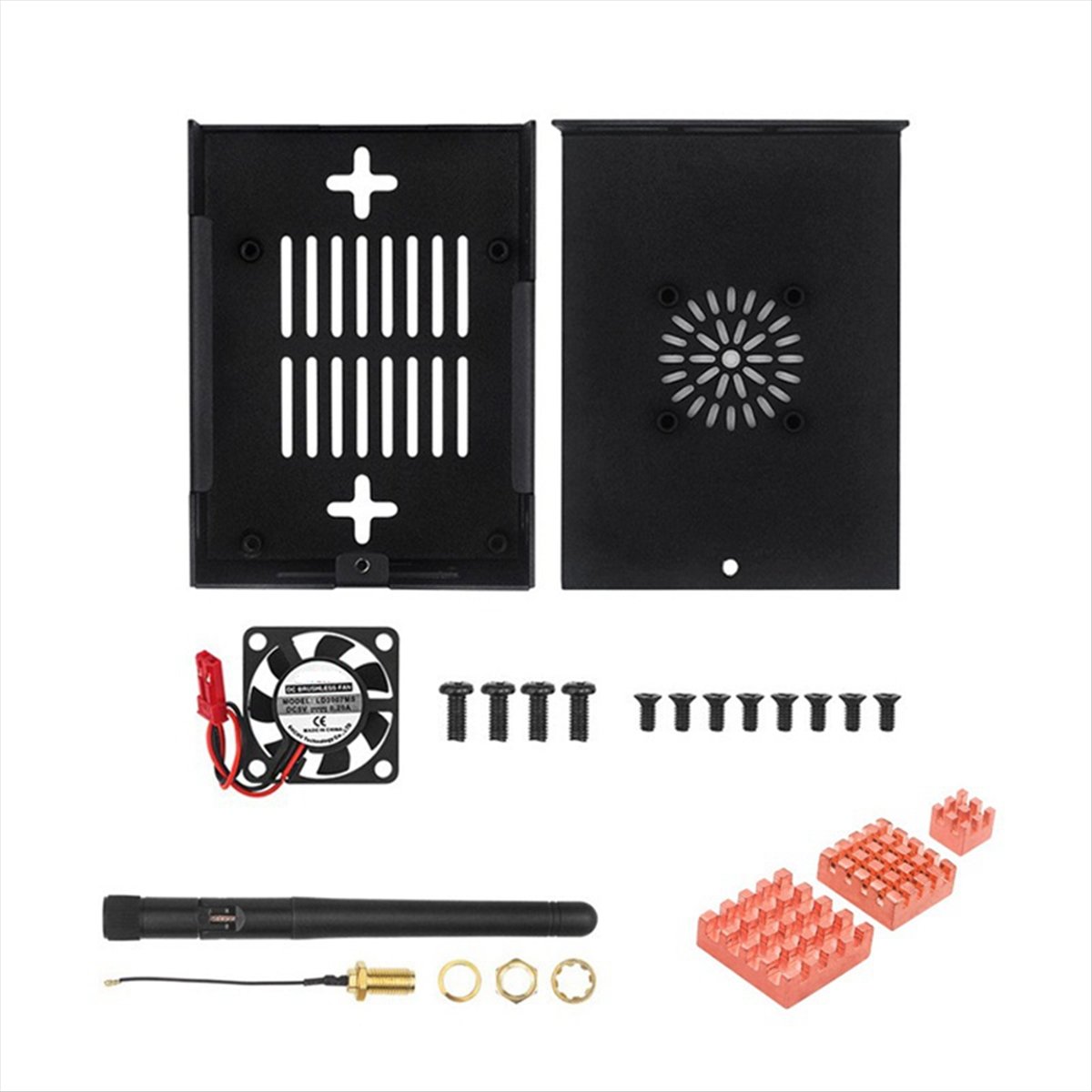 Geschikt voor de Orange Pi 5 P - Heatsink Aluminum recensie en prijs