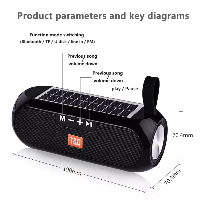 Solar Radio FM Outdoor Draagba - Sbc Audio Amplifier recensie en prijs